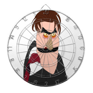 Greedy man Puppet Dartboard Dartscheibe