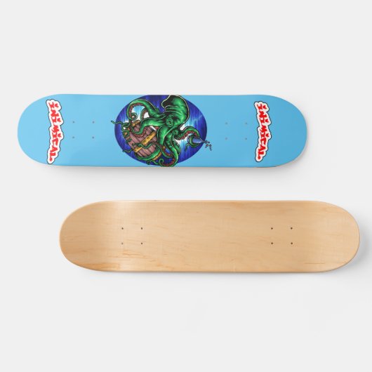 Greedy Octopus Deck Skateboard (Horizontal)
