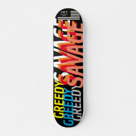 GREEDY SAVAGE JMT 7 3/4" Skateboard Deck