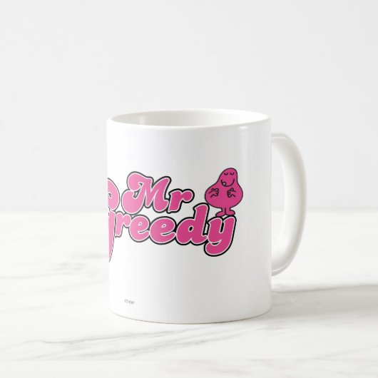 Greedy Stehend Around Kaffeetasse (VorderseiteRechts)