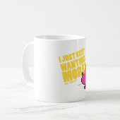 Greedy Will mehr Kaffeetasse (Vorderseite Links)