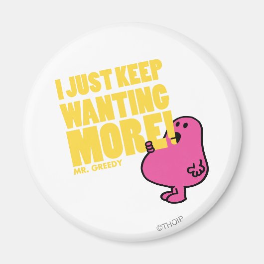 Greedy Will mehr Magnet (Vorne)