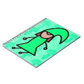 Greeeeen Gnome Notizblock (Linke Seite)