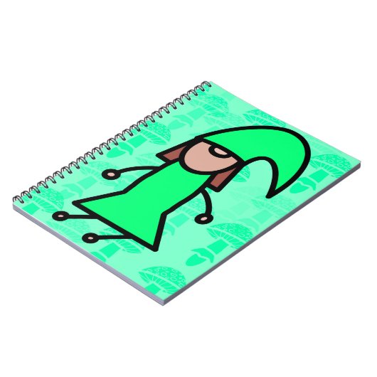 Greeeeen Gnome Notizblock (Linke Seite)