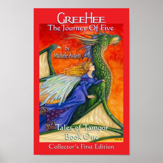 GreeHee The Dragon & Fairy Princess Loni Poster (Vorne)