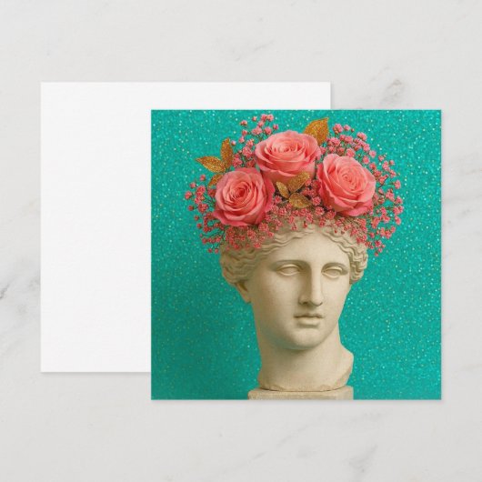 Greek Ancient Greeting Card. Karte (Vorne/Hinten)