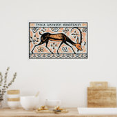 Greek Antelope - Matchbox Print - Aesthetic Wall Poster (Küche)