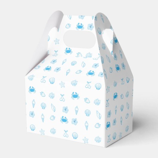 Greek Beach Minimalist Geschenkschachtel (Vorderseite)