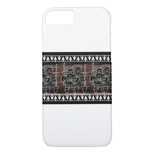 Greek Black Figur Troop Case-Mate iPhone Hülle (Rückseite)