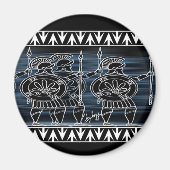 Greek Black Figur Troop Magnet (Vorne)