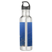 Greek Blue Sea Edelstahlflasche (Rückseite)