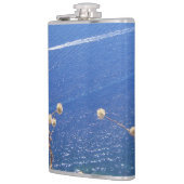 Greek Blue Sea Flachmann (Links)