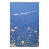 Greek Blue Sea Mini Klemmbrett (Rückseite)