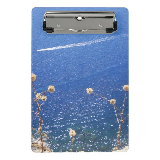 Greek Blue Sea Mini Klemmbrett (Vorderseite)