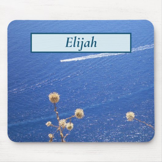 Greek Blue Sea Mousepad (Vorne)