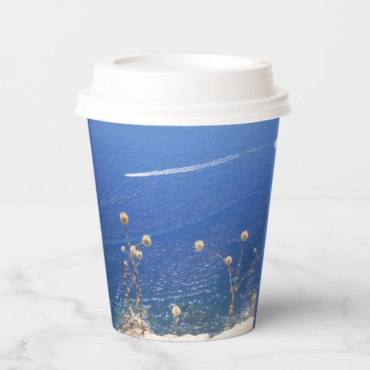 Greek Blue Sea Pappbecher (Vorderseite)