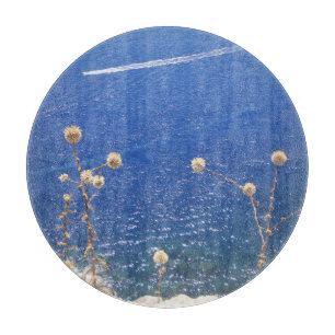 Greek Blue Sea Schneidebrett