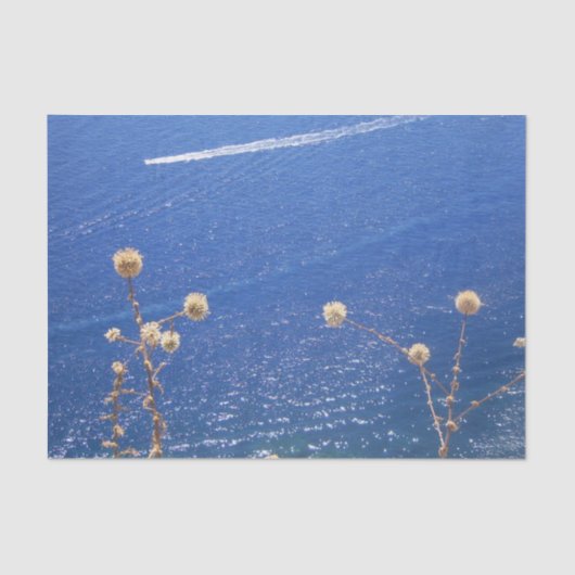 Greek Blue Sea Seidenpapier (Vorderseite)