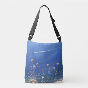 Greek Blue Sea Tragetaschen Mit Langen Trägern