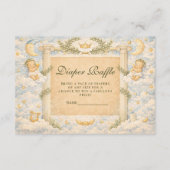 Greek Classic Columns Diapper Raffle Begleitkarte (Vorderseite)