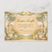 Greek Coastal Columns Diapper Raffle Begleitkarte (Vorderseite)