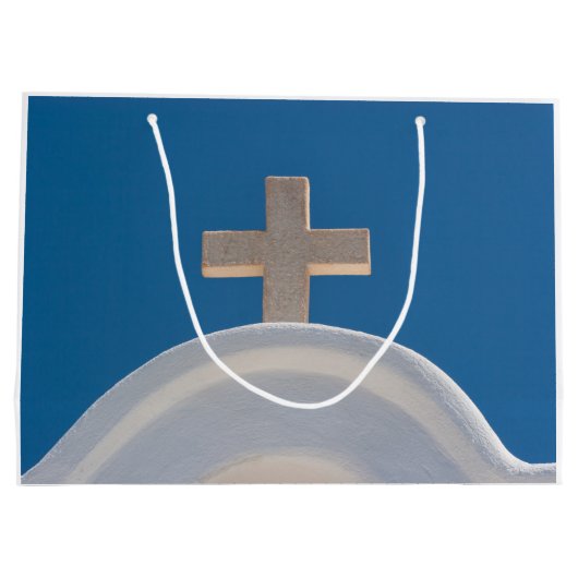 Greek Cross Große Geschenktüte (Rückseite)