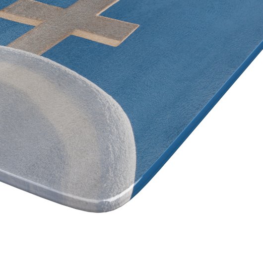 Greek Cross Schneidebrett (Ecke)