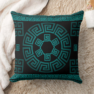 Greek Design Throw Pillow Kissen