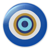 Greek Eye Design Keramikknauf (Vorderseite)