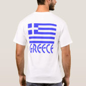 Greek Flag and Greece T-Shirt (Rückseite)