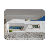 Greek Island Architecture Magnet (Horizontal)