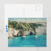 Greek Islands Postcard Postkarte (Vorne/Hinten)