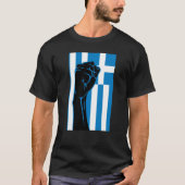 Greek Key Greek Pride OPA Hellas Greece Greek Flag T-Shirt (Vorderseite)