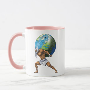 Greek Mythology God Atlas Tasse