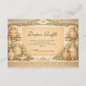 Greek Olive Diapper Raffle Begleitkarte (Vorderseite)
