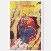 Greek orthodox icon of Prophet Elijah Magnet (Vorderseite)