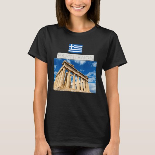Greek Parthenon Greece T-Shirt (Vorderseite)