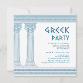 Greek Retirement Party in blue (Vorderseite)