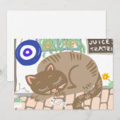 Greek Sleepy Cat Taverna Scenery (Vorne/Hinten)