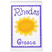 Greek Summer Scenes & Patterns Calendar Kalender (Titelbild)