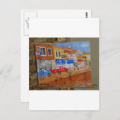 Greektown Detroit Postkarte (Vorne/Hinten)