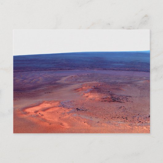 Greeley Haven Cape York Endeavor Crater Mars Postkarte (Vorderseite)