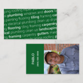 GREEN #1 Noticed, Get Work! Visitenkarte (Vorne/Hinten)