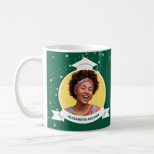 Green 2025 Foto Abschluss Kaffeetasse (Links)
