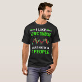Green 3 People Forex Trading T-Shirt (Vorne ganz)