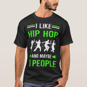 Green 3 People Hip Hop Hiphop T-Shirt