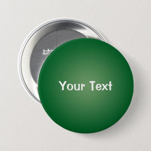 Green 3"-Vorlage für benutzerdefinierte Text Button (Vorne & Hinten)