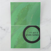 Green 60 Decade Geburtstag Karte (Innenseite)