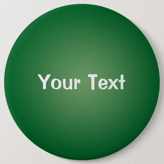 Green 6"-Vorlage für benutzerdefinierte Text Button (Vorderseite)