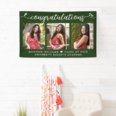 Green Abschluss 3 Foto Moderne Kalligraphie Herz Banner (Insitu)